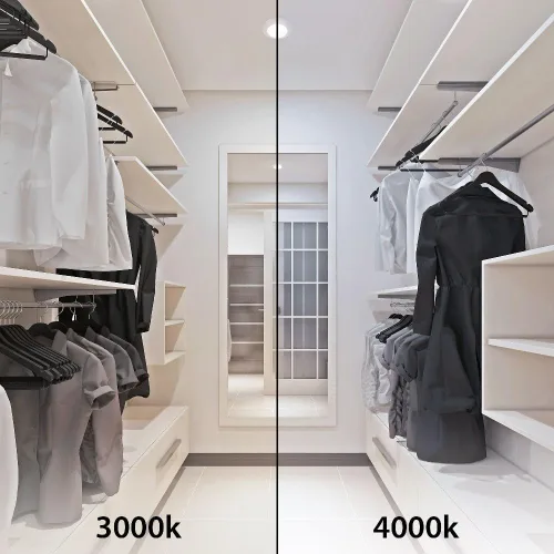 Vista 4 de WAC Lighting FM-306-930-BN disco para montaje al ras de luz led blanca suave de 3000 K, con calificación de Energy Star, grande, de níquel bruñido