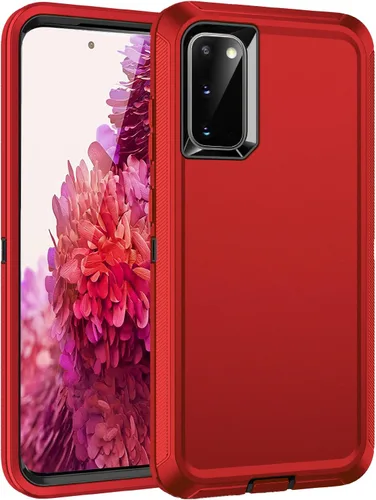 Vista 23 de para Galaxy S20 FE 5g Funda, Protección Completa de 3 Capas Resistente a Golpes, Anti-caída y Anti-polvo, Cubierta Rígida de Alto Impacto