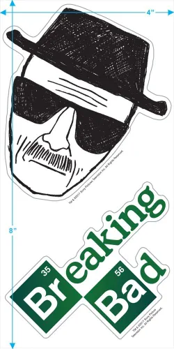Vista 4 de Popfunk Breaking Bad The Man - Camiseta y pegatinas