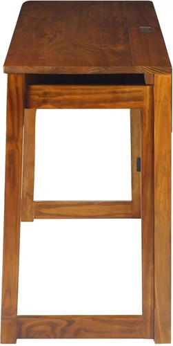 Vista 7 de Casual Home Escritorio plegable con puertos extraíbles y USB Café cálido