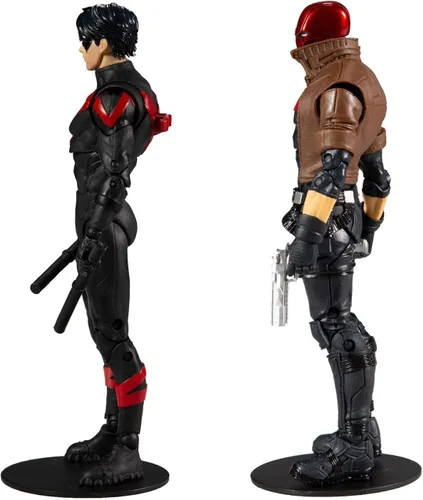 Vista 4 de McFarlane Toys DC Multiverse Red Hood and Nightwing - Figura de acción de 7 pulgadas