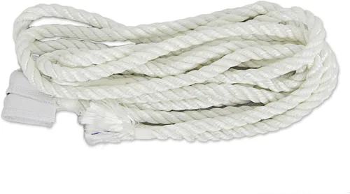 Vista 4 de NOVICA Hamaca maya de cuerda de algodón tejida a mano gris para 1 persona con accesorios para colgar, 'Ashen Beach' (individual)