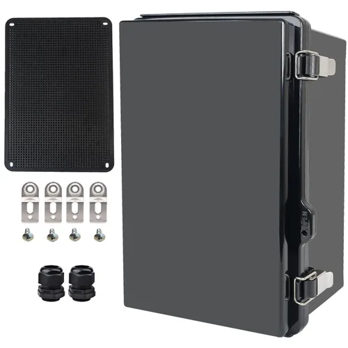 Vista 22 de Caja Eléctrica Impermeable para Exteriores Caja de Conexiones Resistente a la Intemperie IP67 Carcasa de Plástico ABS Caja de Proyecto