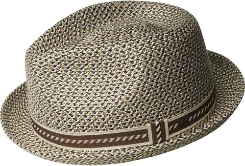 Vista 11 de Bailey of Hollywood Mannes - Sombrero trenzado Fedora Trilby para hombre Amphora