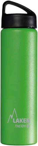 Vista 30 de Laken Thermo Classic - Botella de agua de acero inoxidable aislada al vacío de boca ancha Azul