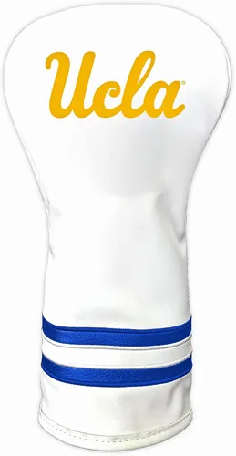 Vista 7 de Team Golf NCAA Blanco Vintage Cubierta para Cabeza de Conductor de Golf, Diseño Ajustado, Diseño Retro