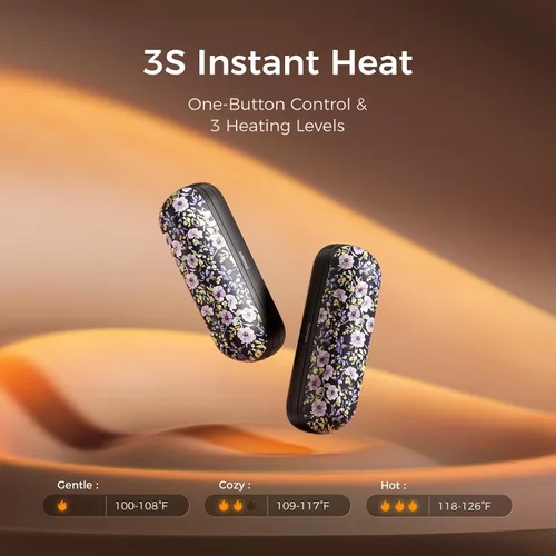 Vista 4 de OCOOPA 2 in 1 Magnetic Rechargeable Hand Warmers, UT2s Mini Electric Handwarmers 2 Pack, Split USB-C, Reusable Portable Pocket Heater, Raynauds