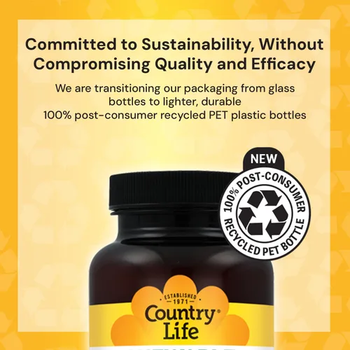 Vista 4 de Country Life Calcio Magnesio Potasio, 90 CT