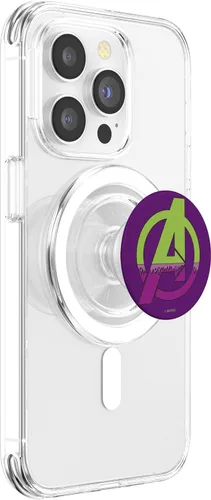 Vista 3 de Marvel Disfraz de Avengers Hulk PopSockets MagSafe PopGrip para iPhone