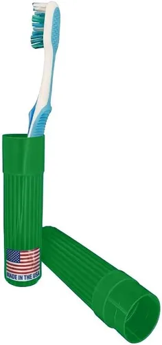 Vista 16 de American Comb Soporte para Cepillos de Dientes - Negro, Fabricado en EE.UU., con Orificios de Ventilación, para Fundas de Cepillos de Dientes