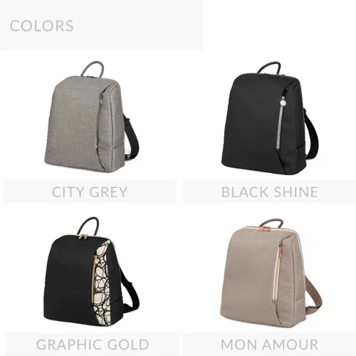 Vista 3 de Peg Perego Mochila - Accesorio - Gris Ciudad (Gris)
