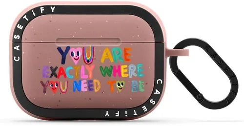 Vista 38 de CASETiFY Bounce Airpods Pro (1ª/2.ª generación) - Funda con anillo, negro Kingsnake - carbón mate
