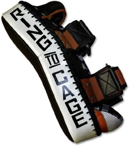Vista 3 de Cojín de codo de platino GelTech Muay Thai, con almohadillas tailandesas profesionales para Muay Thai, MMA, Kickboxing