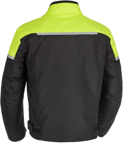 Vista 2 de Oxford - Spartan WP MS Men's Motorcycle Riding Jacket - Choose From Small - 3XL, Black or BlackFluorescent