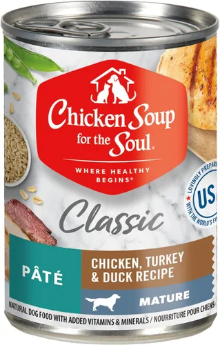 Vista 19 de Chicken Soup for The Soul All Natural Premium - Alimento húmedo para perros adultos, primer ingrediente de carne real, sin subproductos, pollo