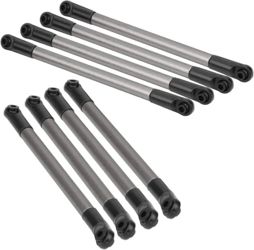 Vista 3 de Fine Workmanship Durability RC Link Rod, Rust‑Proof Link Rod, Outdoor for 1/10 275mm Wheelbase RC Crawler