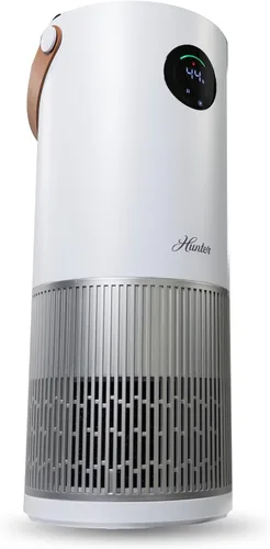 Vista 8 de Hunter Fan Company Humidificador y purificador de aire en uno, purificadores de aire de filtración avanzada para el hogar, purificadores de aire