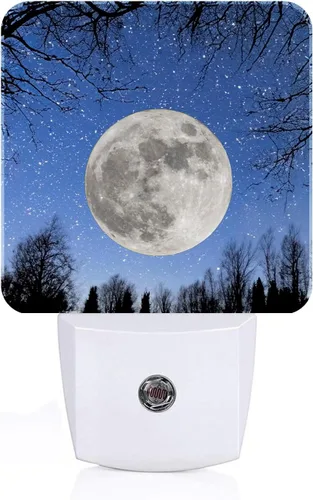 Vista 18 de Luz nocturna de camiones de dibujos animados, luces nocturnas enchufables con sensor de atardecer a amanecer para escaleras, pasillo, dormitorio