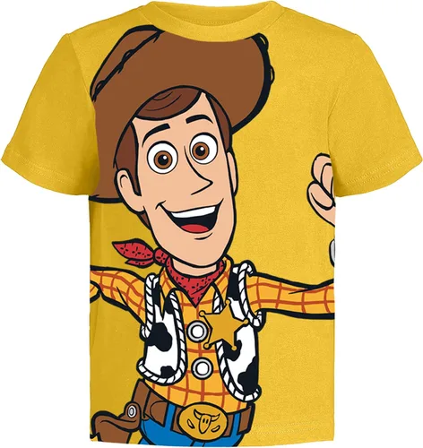 Vista 6 de Toy Story Pixar Camiseta (juegos) Woody Buzz Lightyear Jessie Rex Hamm MrPotato Forky Slinky Dog Toddler Cumpleaños Ropa para niños