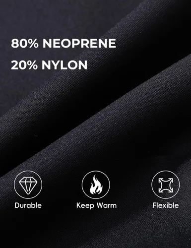 Vista 2 de Trajes de neopreno Lemorecn para hombre de 3/2 mm, traje de buceo de cuerpo entero Hombres 0.118 in Negro+Azul
