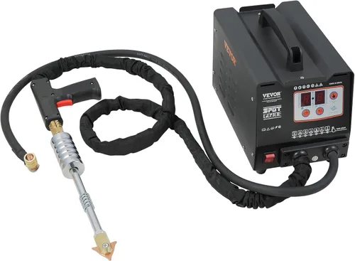 Vista 2 de VEVOR - Extractor de abolladuras para soldador por puntos de 110 V, kit de reparación de abolladuras de 3000 W, 7 modelos de máquina de soldadura