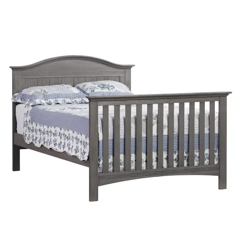 Vista 2 de Soho Baby Chandler - Kit de conversión de cuna a cama de tamaño completo, gris grafito, certificado GreenGuard Gold
