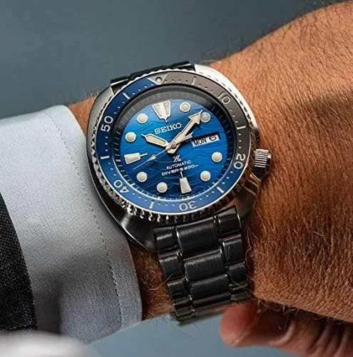 Vista 6 de Seiko Analog Sport Automático Mens Prospex Automatic Diver's Seiko SRPD21J1, Negro -, Moderno