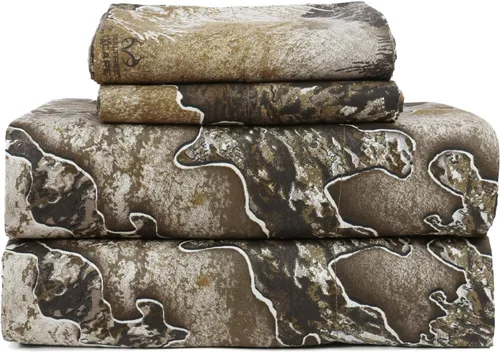 Vista 11 de VISI-ONE RealTree APX Twin Camo Juego de sábanas de microfibra de 3 piezas – Ropa de cama unisex para niños, niños pequeños y adolescentes, perfecta