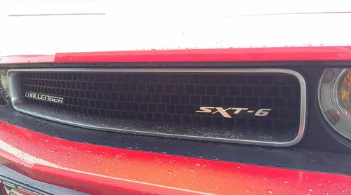 Vista 3 de 24Designs Compatible Sxt6 Stick on Emblem Negro Plata Reemplazo para Vehículos Dodge Y
