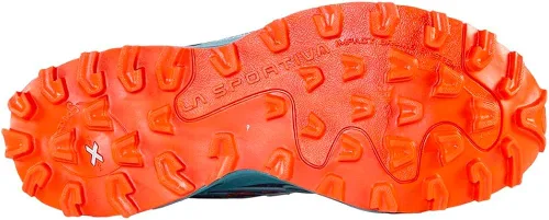 Vista 4 de La Sportiva Mutant Trail Running Tenis para mujer, ArcillaHibisco