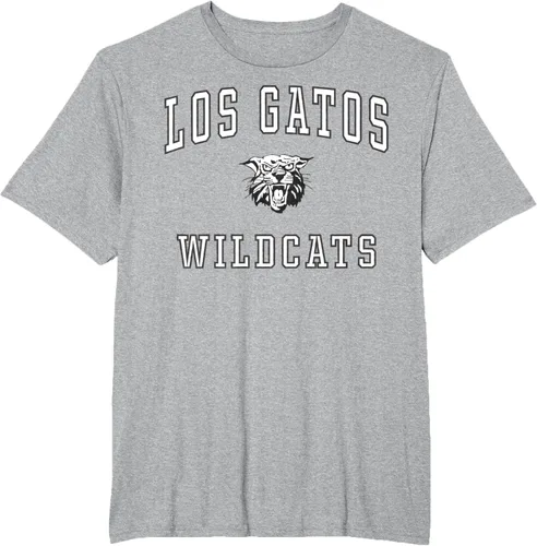 Vista 43 de Camiseta de Los Gatos de la escuela secundaria de Wildcats C1