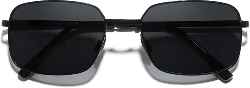 Vista 9 de Cyxus Gafas de sol plegables para mujeres y hombres, lentes polarizadas con protección UV 400, pantalla plegable, portátil, ultraligera, montura TR