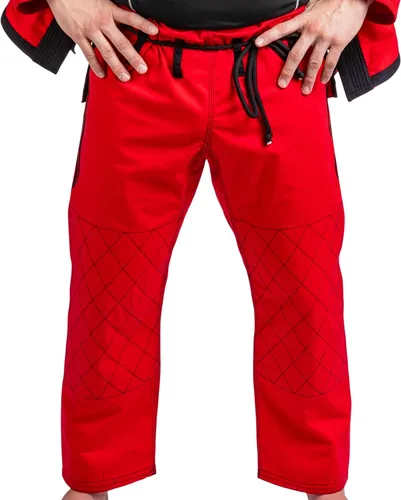 Vista 4 de Conjunto de uniforme Gi para adultos, BJJ Jiu Jitsu Gi, kimono y pantalones, preencogido