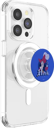 Vista 3 de Disney Peter Pan Hook Simple Retrato PopSockets MagSafe PopGrip para iPhone