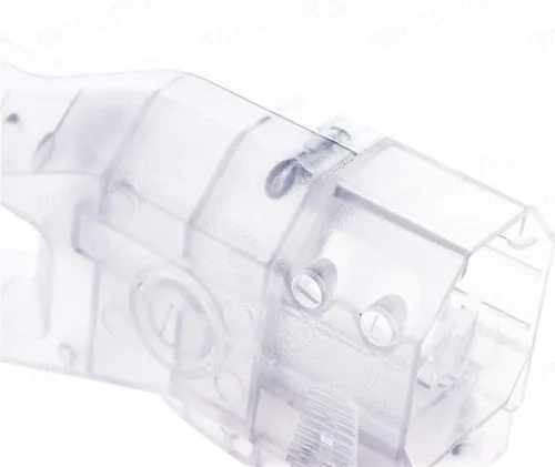 Vista 3 de WORKER AK Style hombro Stock para juguete Nerf N-Strike Elite y Nerf Modulus Series (Transparente Blanco)