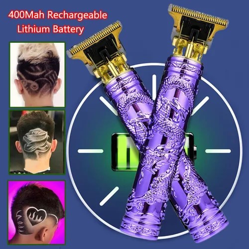 Vista 4 de Cortapelos para hombres, cortadora de pelo inalámbrica, cortadora de pelo pequeño de viaje de 5.7 pulgadas, maquina clásica para esculpir