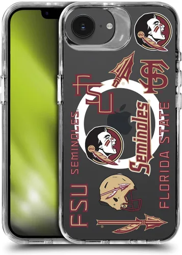 Vista 290 de Oficial Universidad Estatal de Florida FSU Soft Gel Case para iPhone de Apple 7 Plus/iPhone 8 Plus, Banner