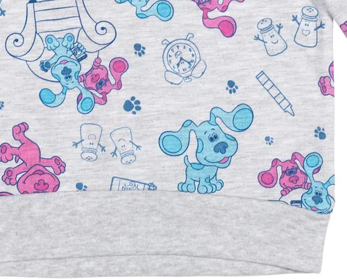 Vista 7 de Nickelodeon Blue's Clues - Sudadera de rizo francés para niñas