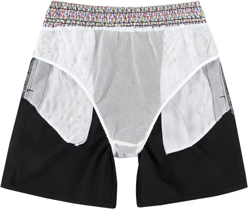 Vista 5 de JOYSON Traje de baño para niños y niños, de secado rápido, trajes de baño de playa, trajes de baño para niños Negro