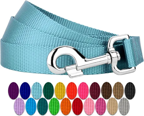 Vista 25 de Country Brook Petz - Correa para perro de nailon duradera de estilo tradicional de 1 pulgada con broche fácil de usar para razas pequeñas, medianas