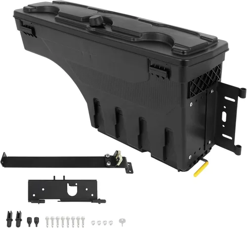 Vista 8 de ROADFAR Caja de almacenamiento de repuesto para caja de camioneta del lado izquierdo del conductor y del lado derecho del pasajero para Nissan