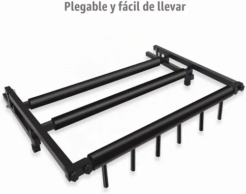 Vista 5 de GeeWin Soporte para 5 guitarras, soporte plegable para múltiples guitarras - acústica, eléctrica, bajo (5 soportes) Guitar Rack for Multiple