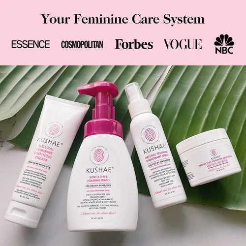 Vista 7 de Kushae Bálsamo protector para la piel femenina, refrescante y calmante para la sequedad femenina, sequedad menopáusica, productos para el cuidado