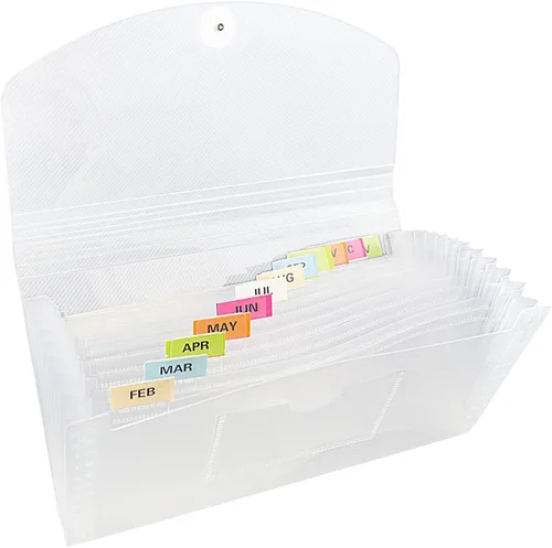 Vista 18 de Caja de almacenamiento JAM PAPER con archivos de colores - 12.5 x 9.5 x 3.5 pulgadas - Caja vendida individualmente y 5 archivos