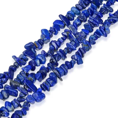Vista 7 de Cuentas de amazonita genuinas de 0.197-0.315 in de forma irregular para hacer joyas, 1 hebra de 32 pulgadas