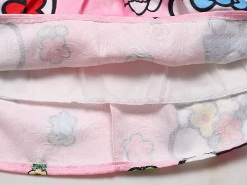 Vista 6 de LEMONBABY Disfraz de unicornio para niñas, disfraz de fiesta de cumpleaños