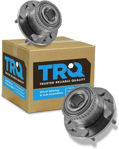 Vista 165 de TRQ Juego de 2 rodamientos de rueda delantera y conjunto de cubo compatible con Tesla 3 2020 Y 2018-2019 para Tesla 3 2020 Tesla Y AWD 2018-2019