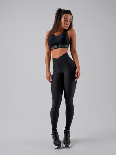 Vista 5 de Bona Fide Leggings de cintura alta de calidad para mujer con diseño único y control de abdomen, leggings de entrenamiento para mujer
