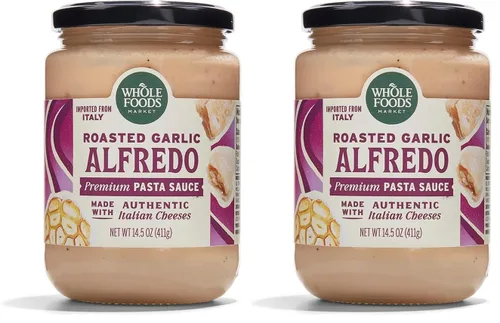 Vista 3 de Whole Foods Market, Salsa de pasta Alfredo, 14.5 onzas