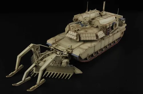 Vista 5 de Rye Field Model RM-5011 Modelo Kit M1 Vehículo Breacher de Asalto